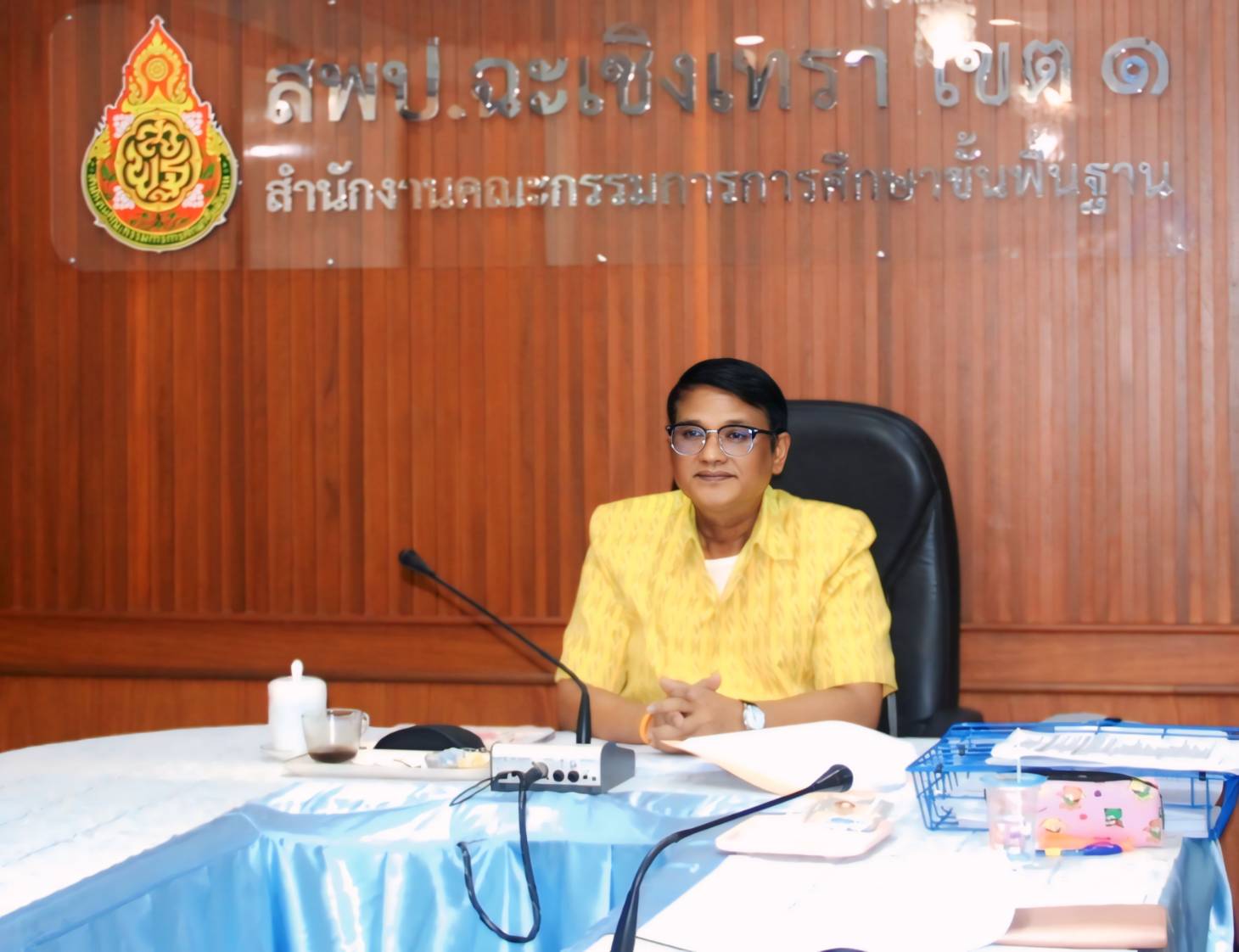 สพป.ฉะเชิงเทรา เขต 1 ร่วมการประชุมเชิงปฏิบัติการขับเคลื่อนการประเมินสถานะการเป็นระบบราชการ 4.0 (PMQA 4.0)