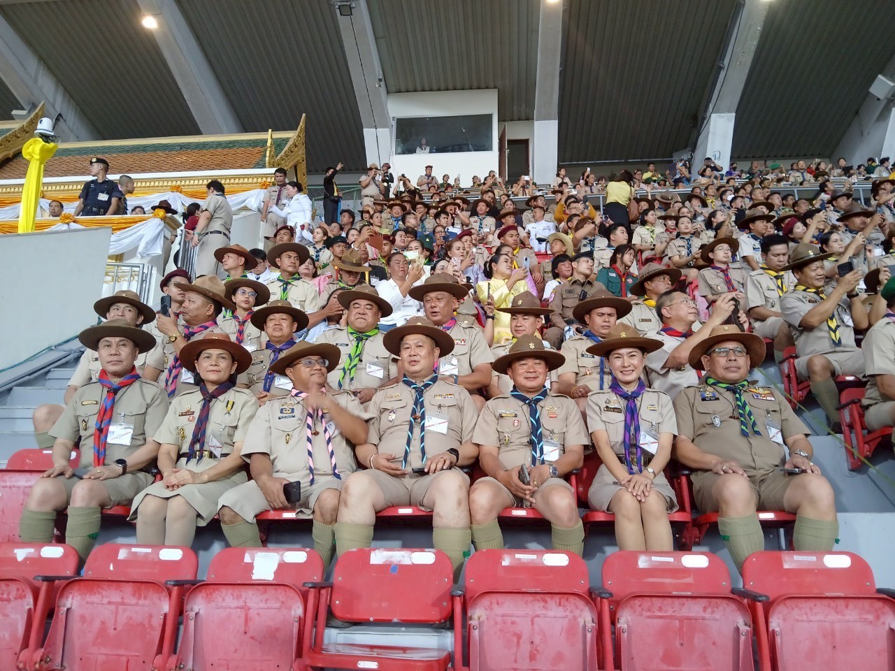 สพป.ฉะเชิงเทรา เขต 1 ร่วมพิธีทบทวนคำปฏิญาณ และสวนสนามของลูกเสือในงานวันคล้ายวันสถาปนาของคณะลูกเสือแห่งชาติ ประจำปี 2568