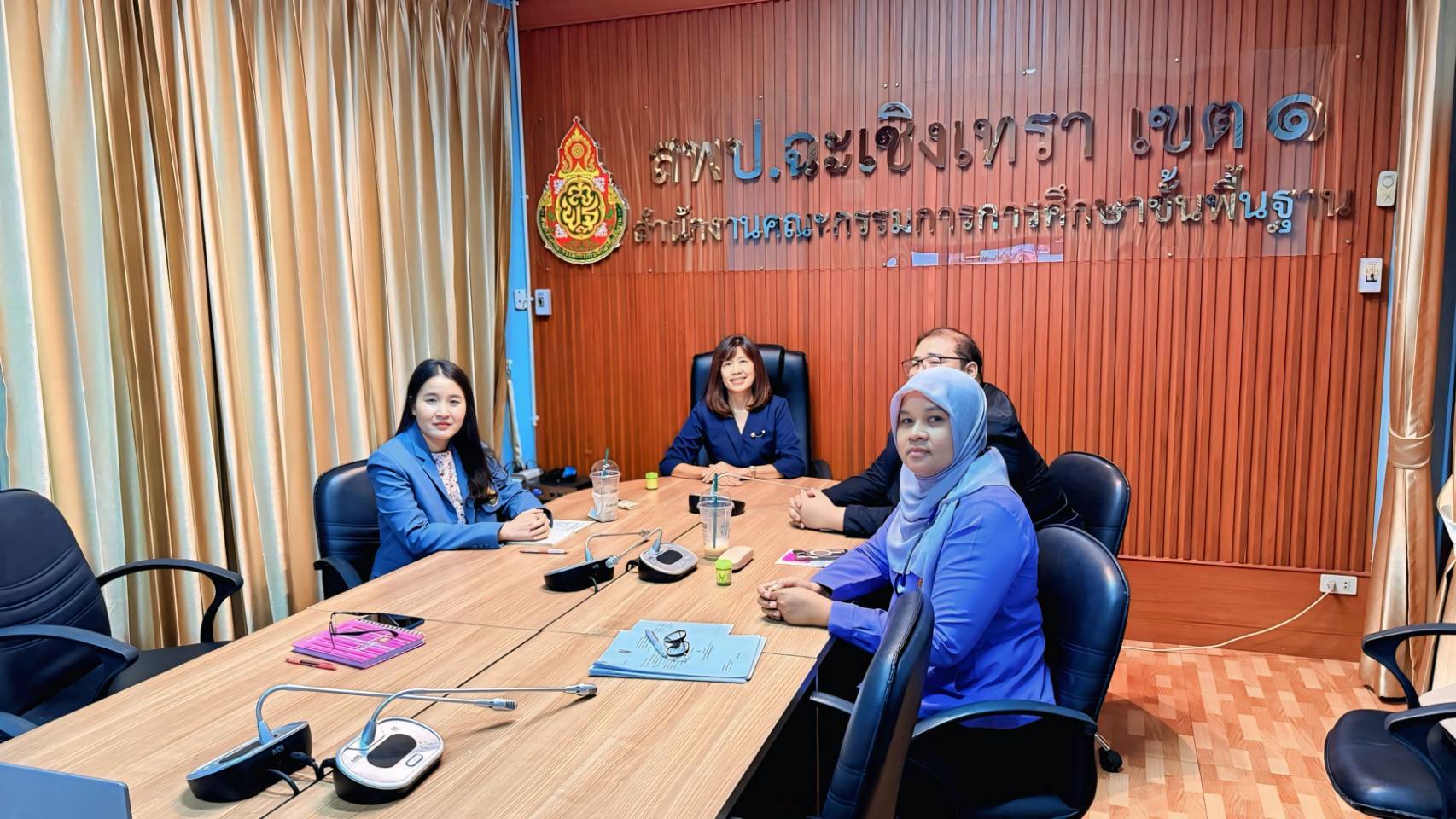 สพป.ฉะเชิงเทรา เขต 1 ร่วมการประชุมชี้แจงแนวทางการจัดการศึกษาขั้นพื้นฐาน ตามมาตรา 12 แห่งพระราชบัญญัติการศึกษาแห่งชาติ พ.ศ. 2542