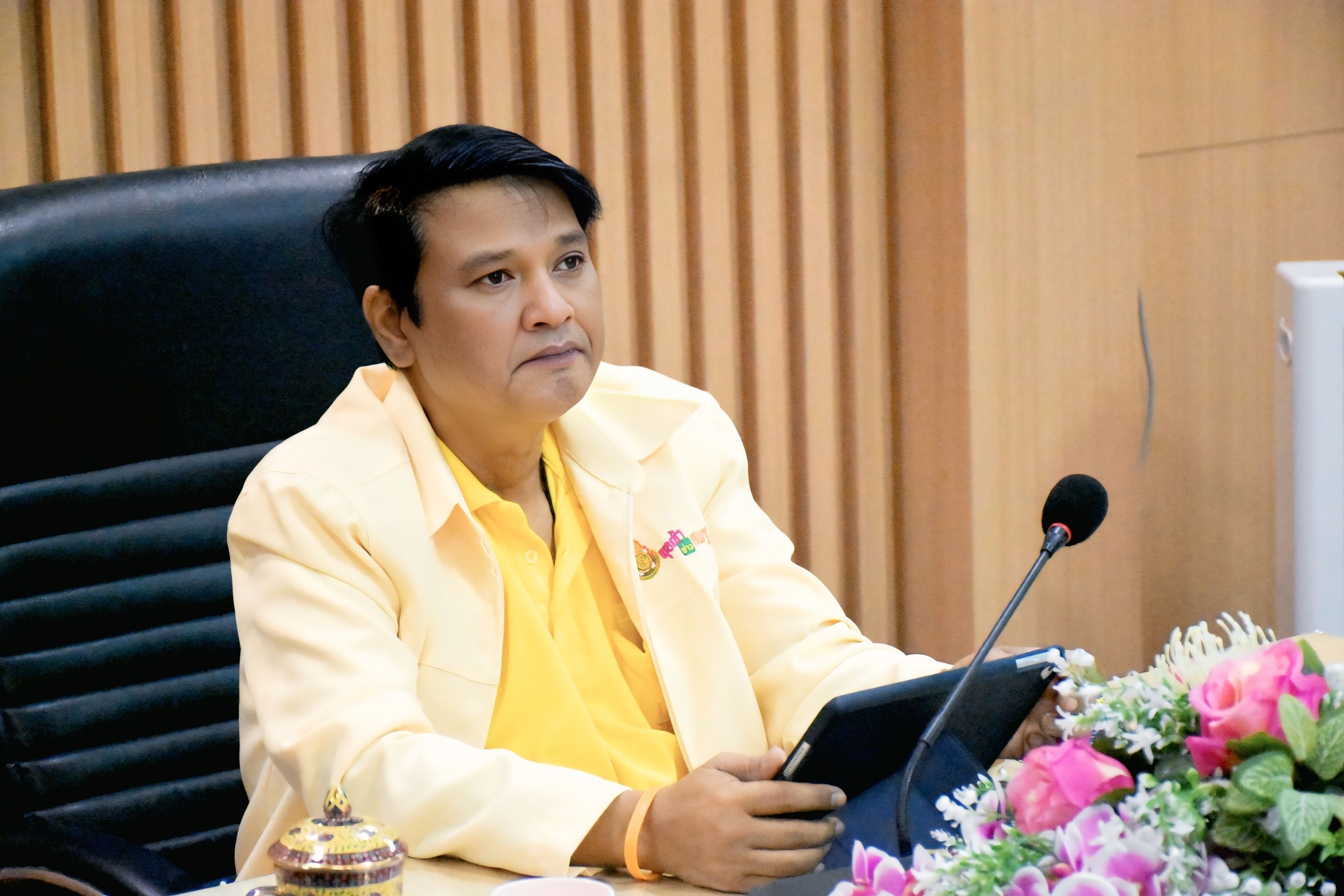 ประชุมทางไกลเพื่อสะท้อนผล และแลกเปลี่ยนเรียนรู้ผลการติดตามเพื่อพัฒนาการบริหารและการจัดการศึกษาขั้นพื้นฐานของสํานักงานเขตพื้นที่การศึกษา ประจําปีงบประมาณ พ.ศ. 2568 