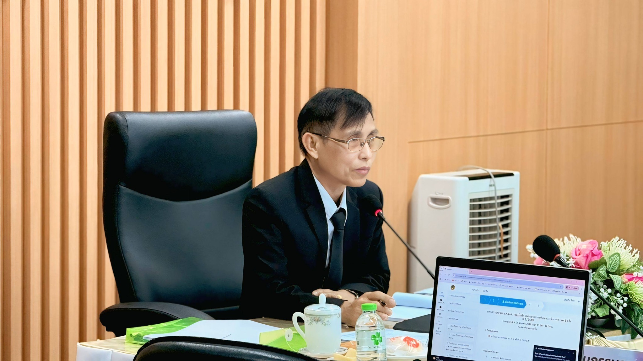 สพป.ฉะเชิงเทรา เขต 1 จัดการประชุมคณะอนุกรรมการข้าราชการครูและบุคลากรทางการศึกษา (อ.ก.ค.ศ.) เขตพื้นที่การศึกษา ครั้งที่ 3/2569